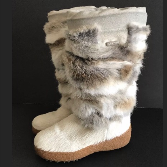 fur apres ski boots